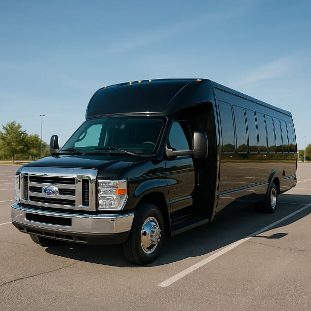 Omaha Shuttle Bus Rentals 18 Passenger Shuttle Bus